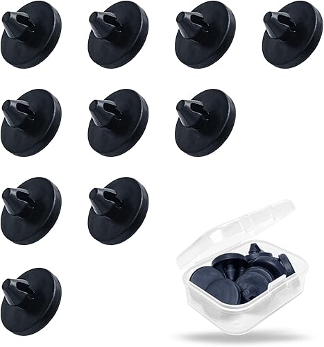 XIGIUINI 10 almohadillas de parada de pedal de freno, tope de interruptor de freno, tope de interruptor de luz de freno de automóvil, almohadilla de