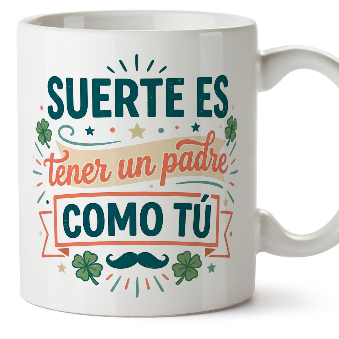 MUGFFINS Taza mamá con frase Para el mundo eres una madre pero para la familia eres el mundo en Español | regalo madre | 330 Ml 11 oz | Idea original para regalar | progenitores v1 — view 27
