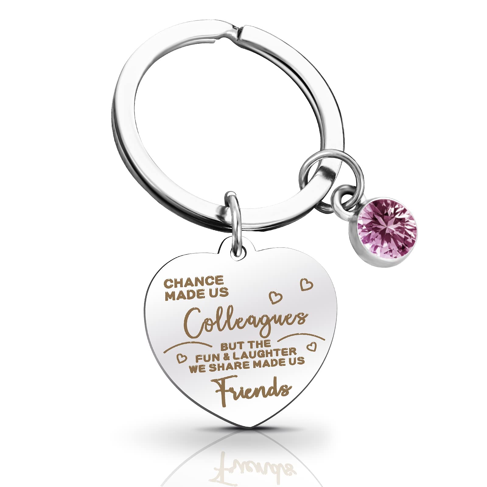 Sibba Keyring Keychain Pendant Souvenir Thank You for Women Men Leaving Gifts for Colleagues Teacher Auntie Volunteers Employees