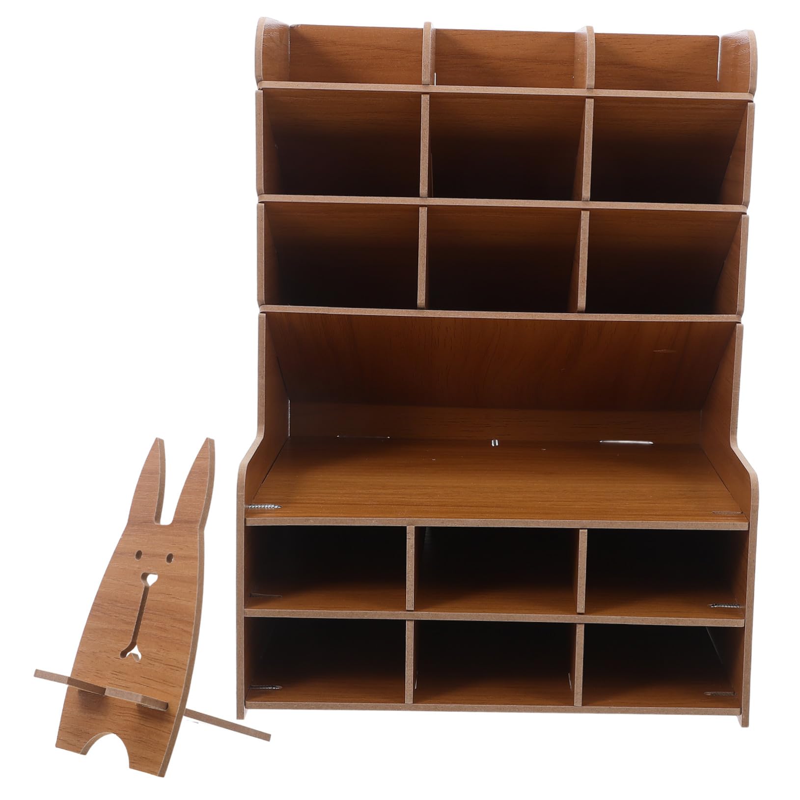 Boîte à crayons bois pour ranger un bureau encombré et organiser vos fournitures