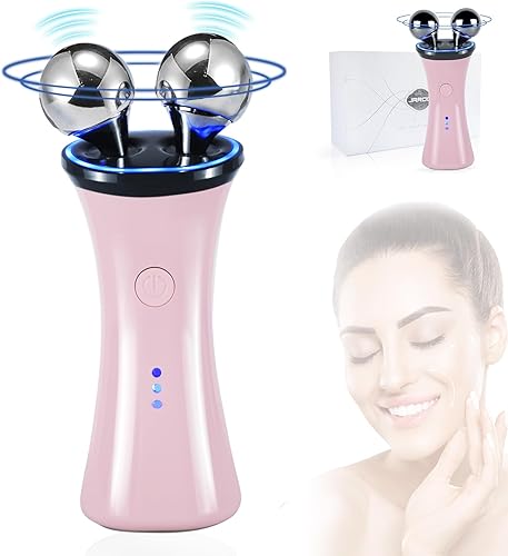 Dispositivo facial Microcurrent Masajeador facial eléctrico para levantamiento facial, dispositivo facial de microcorriente para cara y cuello,