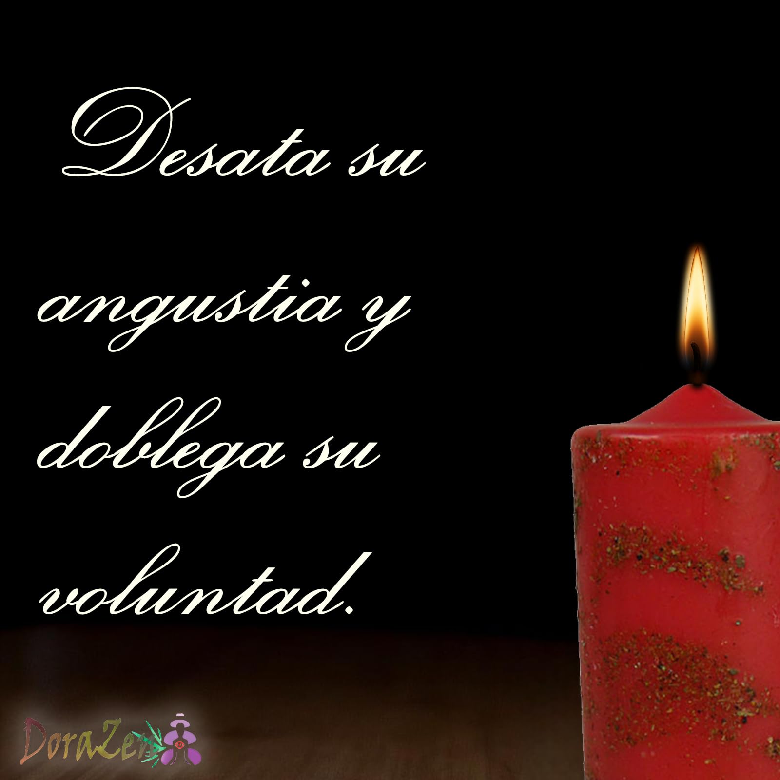 Velón Herboreo Espíritu del Desespero - Ritual místico para dominar y desesperar al amor verdadero - Las Velas de Mariano