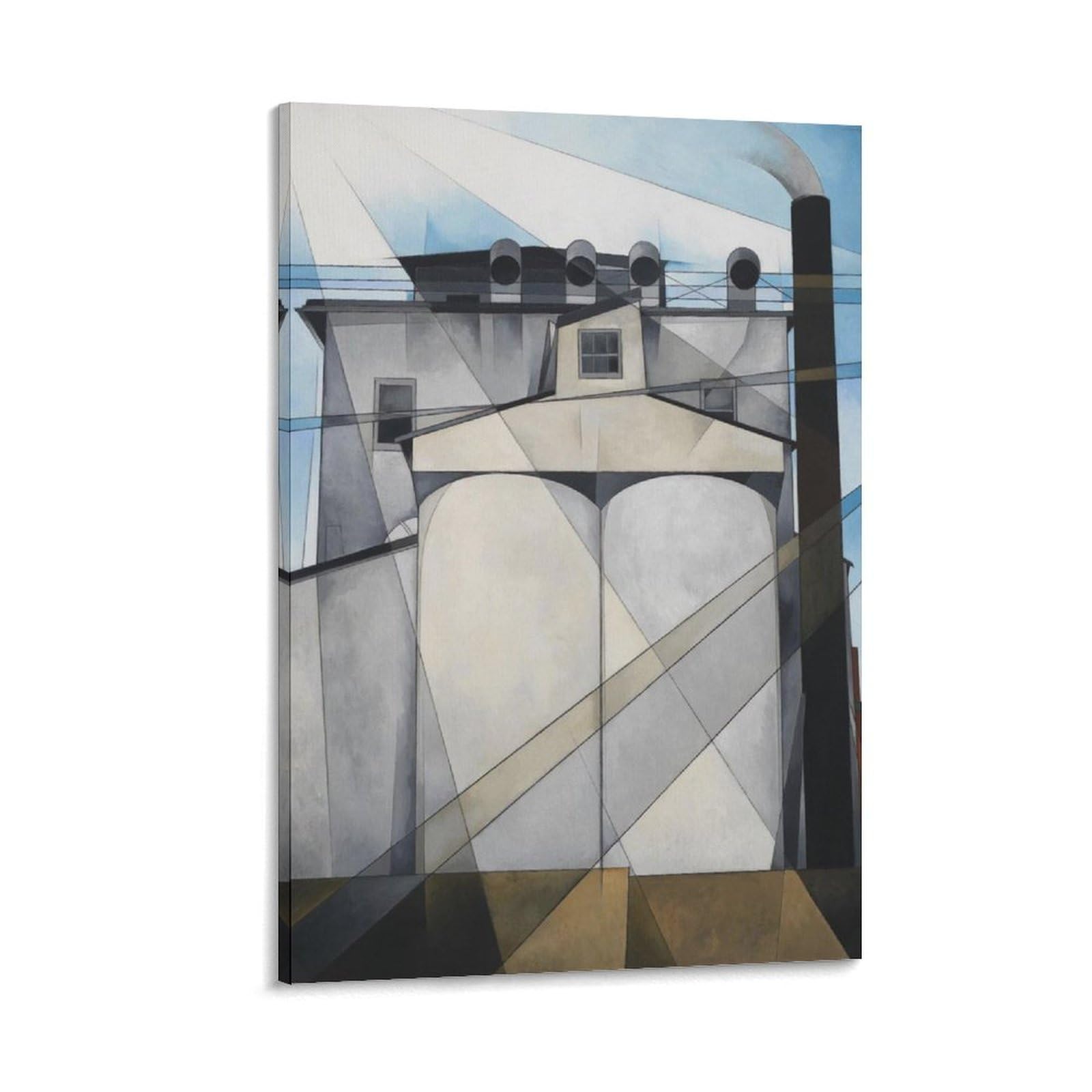 Amazon.com: MIXTHING My Egypt 1927 by Charles Demuth Painting
