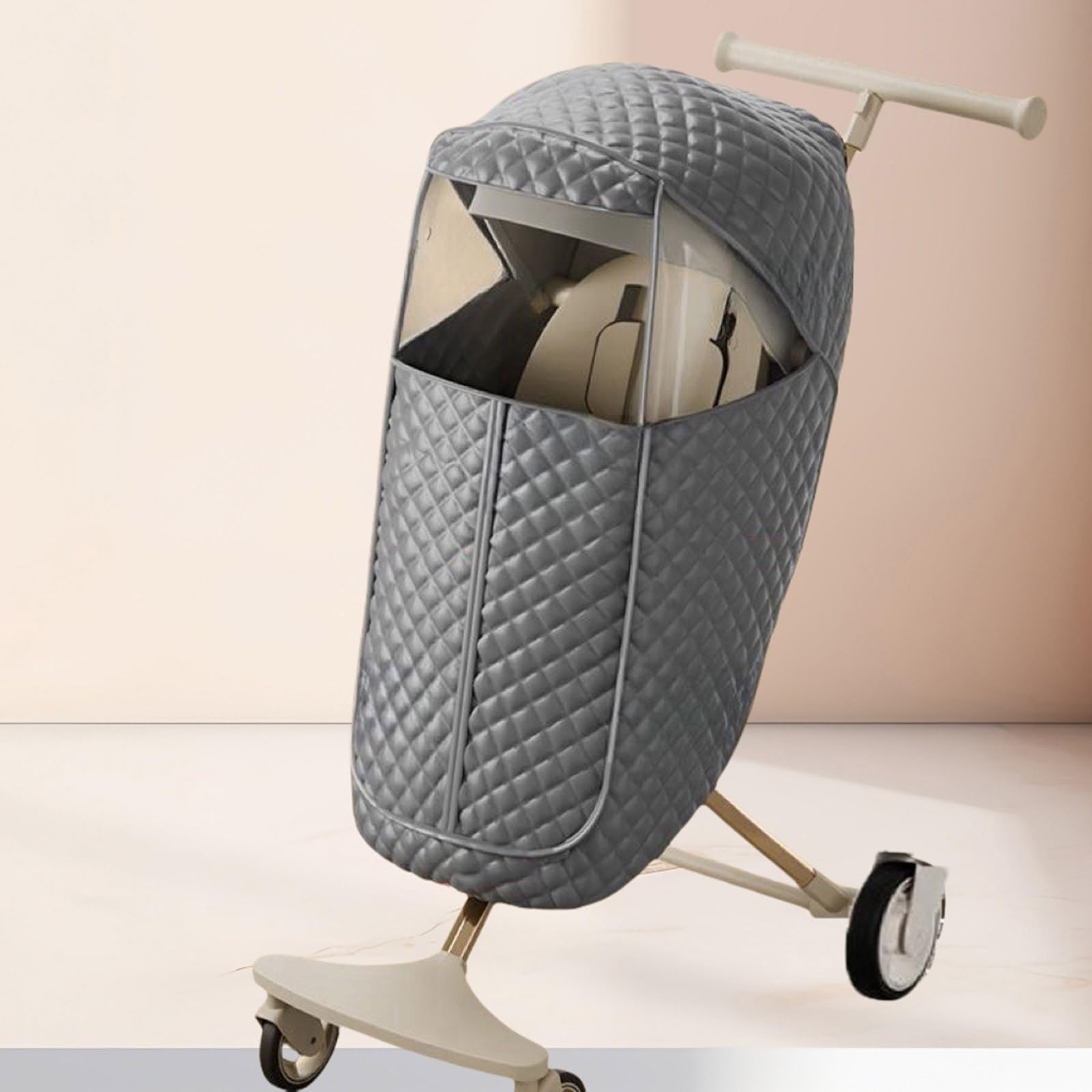 Accesorio amigable para cochecitos con diseño transpirable y aislamiento grueso para mayor comodidad del bebé, protección resistente al viento, para cochecitos de bebé, cubierta de viento