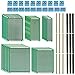 Produktbild 85tlg Lochrasterplatte Leiterplatte Set - ZITFRI Doppelseitig Lochrasterplatte Platine PCB Universal Board Kit inkl. 25pcs Lochrasterplatine+ 40pcs Kopfleiste (40Pin) + 20pcs Screw Terminal