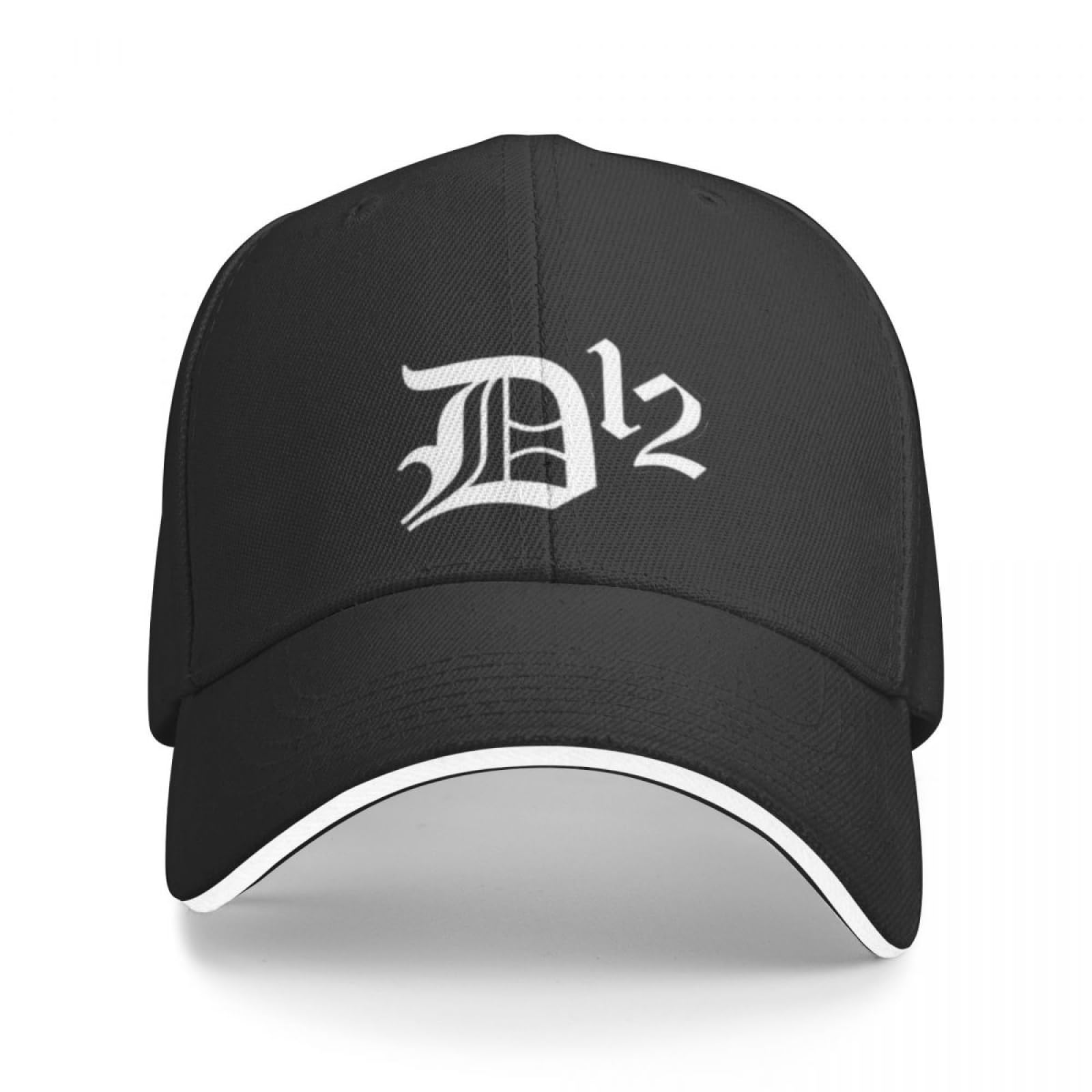YCYLYLYC Unisex D12 logoClassic T-Shirt Baseball Cap Hip Hop Horse Hat Female Men's Outdoor Sport Caps Hat Washed Cotton