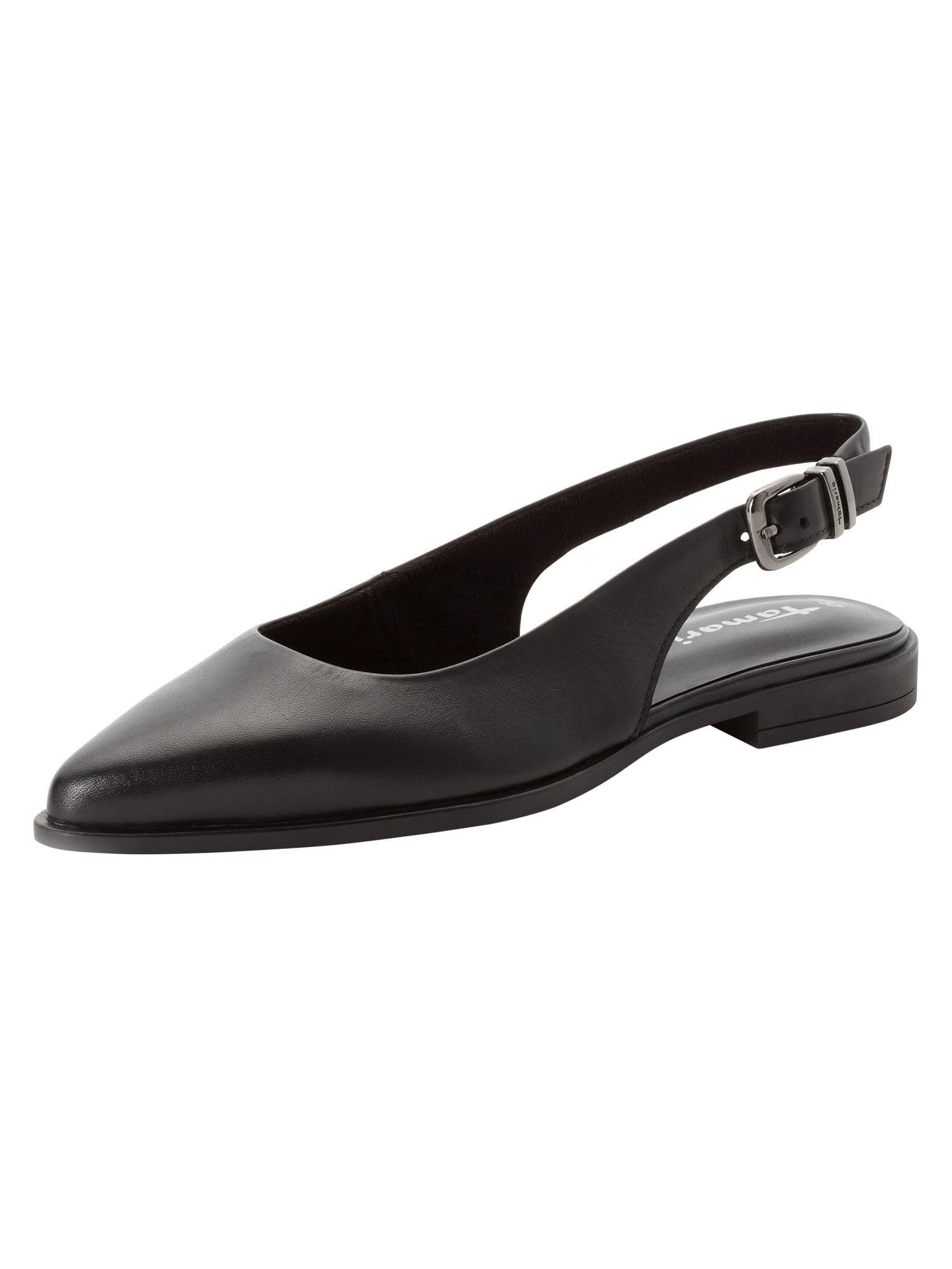 Tamaris Damen Sling Pump flach Leder
