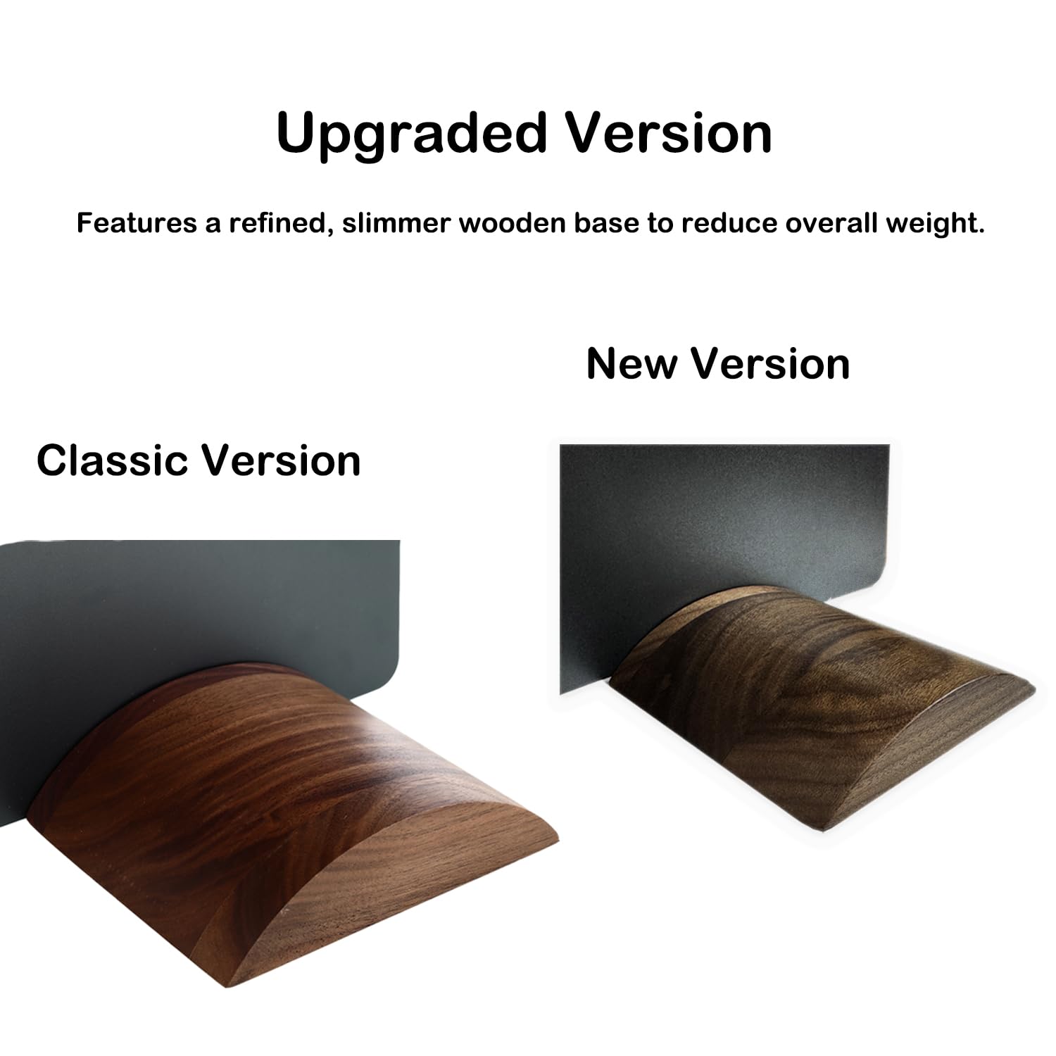 Supporto da parete in legno di noce per cuffie VR con caricabatterie, compatibile con Meta/Oculus Quest 3, 2, Quest 3S, Rift, Vive, VR Headset Display Hanger Shelf