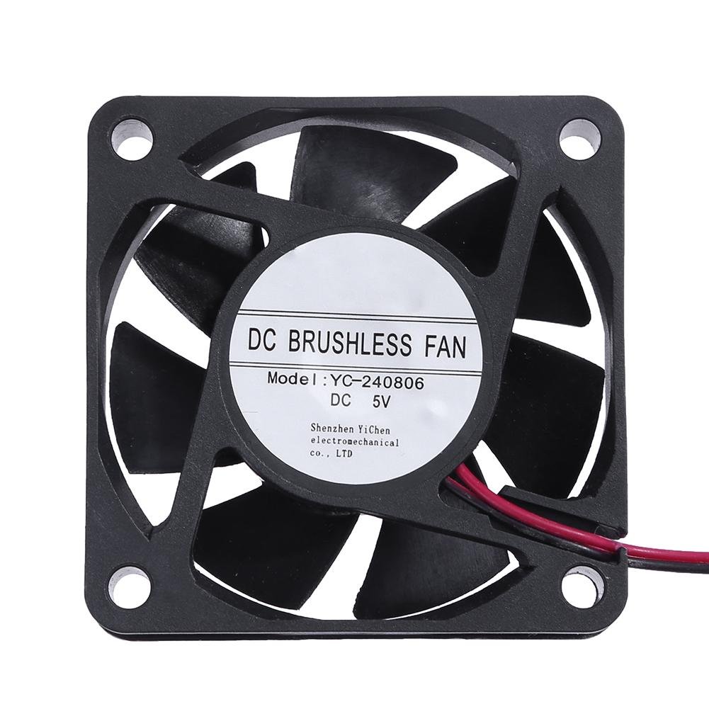 AsiproperYC-240806 DC 5 V Fan 59 x 59 mm 7 Blades Computer Fan Cooler