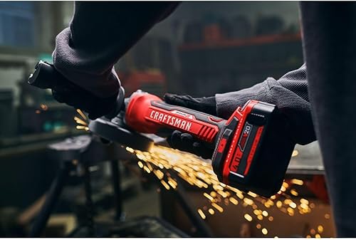 Miniatura 2 de CRAFTSMAN Amoladora angular inalámbrica V20, 4-1/2 pulgadas, solo herramienta desnuda (CMCG451B)