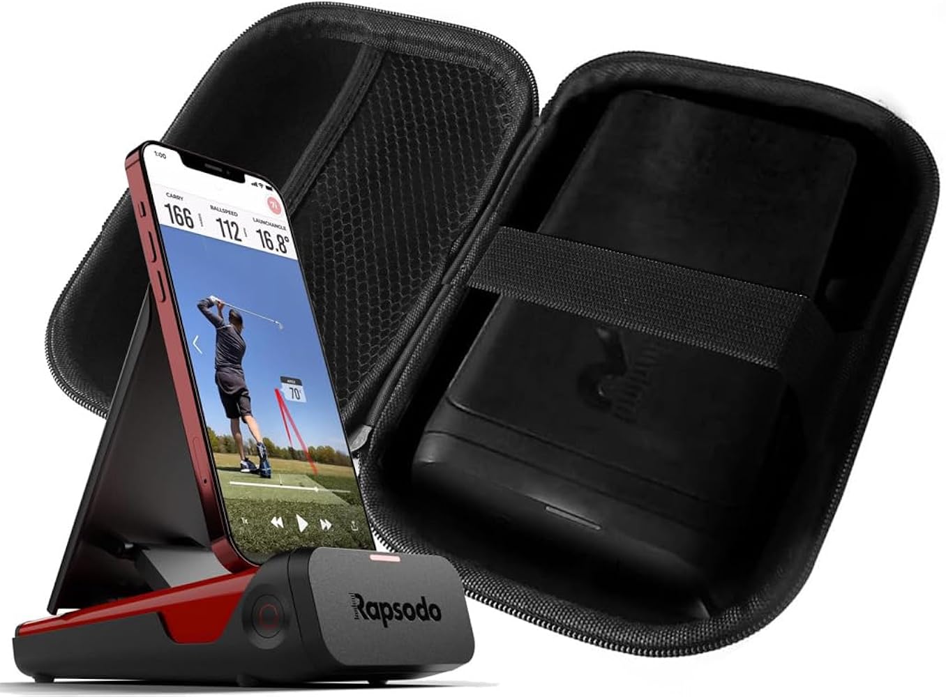 Amazon.com: FitSand Travel Hard Case for Rapsodo Mobile Launch