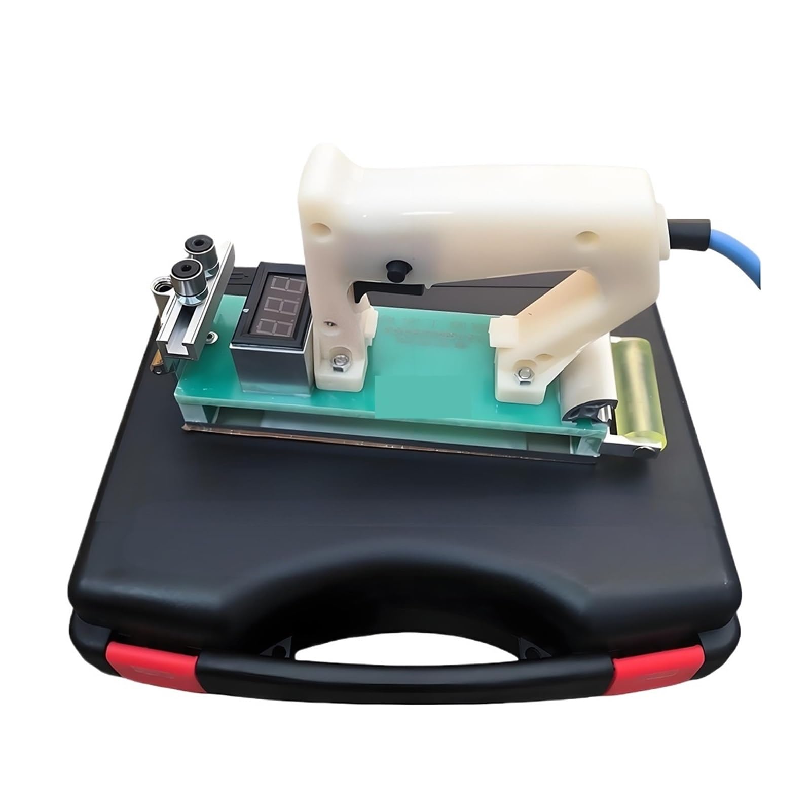 Manual Edge Banding Machine Portable Handheld Bander with Temperature Control for Woodworking PVC Melamine Speed and Efficiency Improvement(with Box)