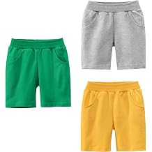 NATUST 3 Pack Boys Shorts, Cartoon Summer Jogger Shorts