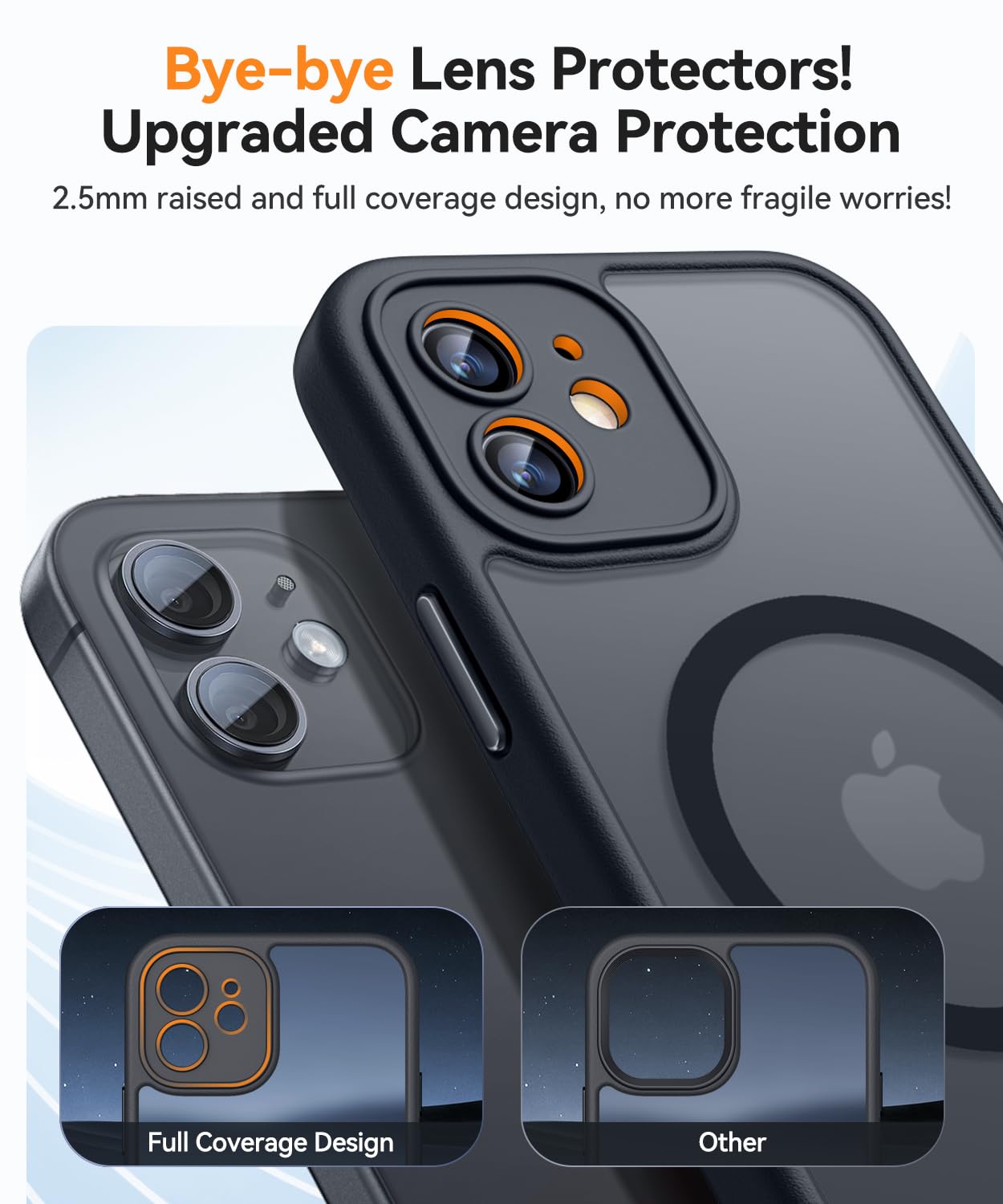 Amazon.com: CANSHN Magnetic for iPhone 12 Mini Case, Upgraded