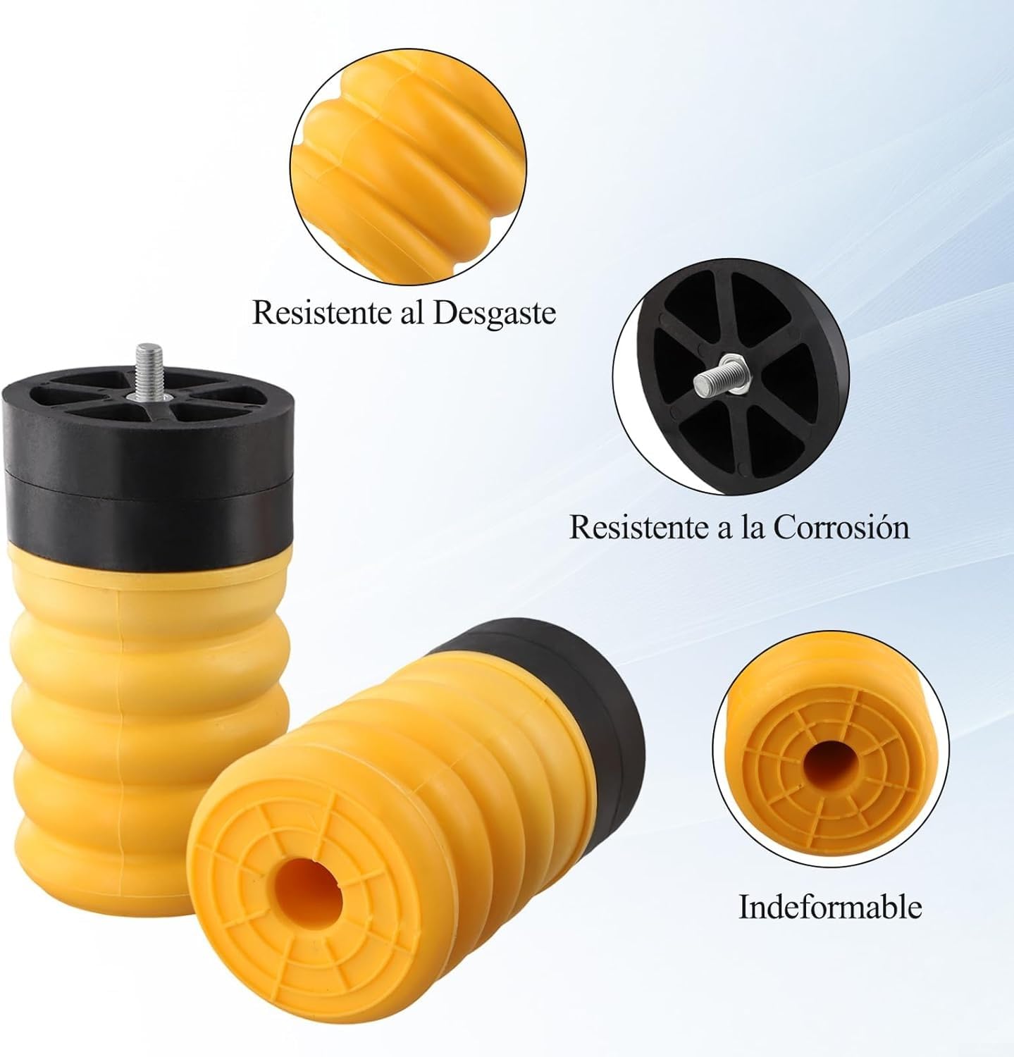 Kit de suspensión de aire trasero para SSR-313-54 para Ducato para Jumper Boxer 2006+, Kit de resorte auxiliar de aire trasero Amortiguador de tope para suspensión piezas de repuesto