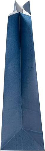 Vista 334 de Restaurantware Bag Tek - Bolsas de almuerzo desechables de 2 libras, 100 bolsas resistentes para llevar, parte inferior plana, ideal para Blanco