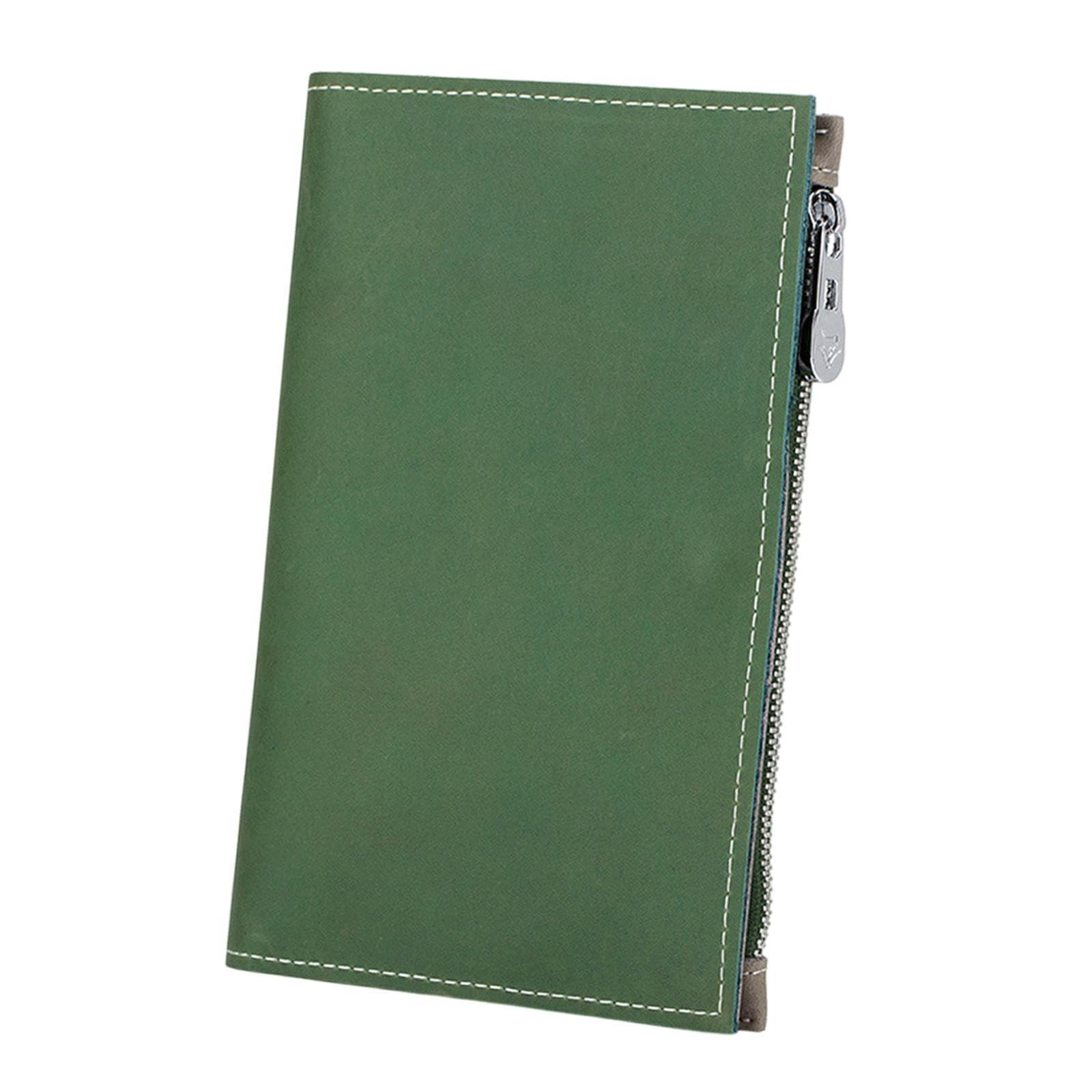 Passport Package Large Capacity Credit Card Bag for Certificates Air Tickets Green-image-15