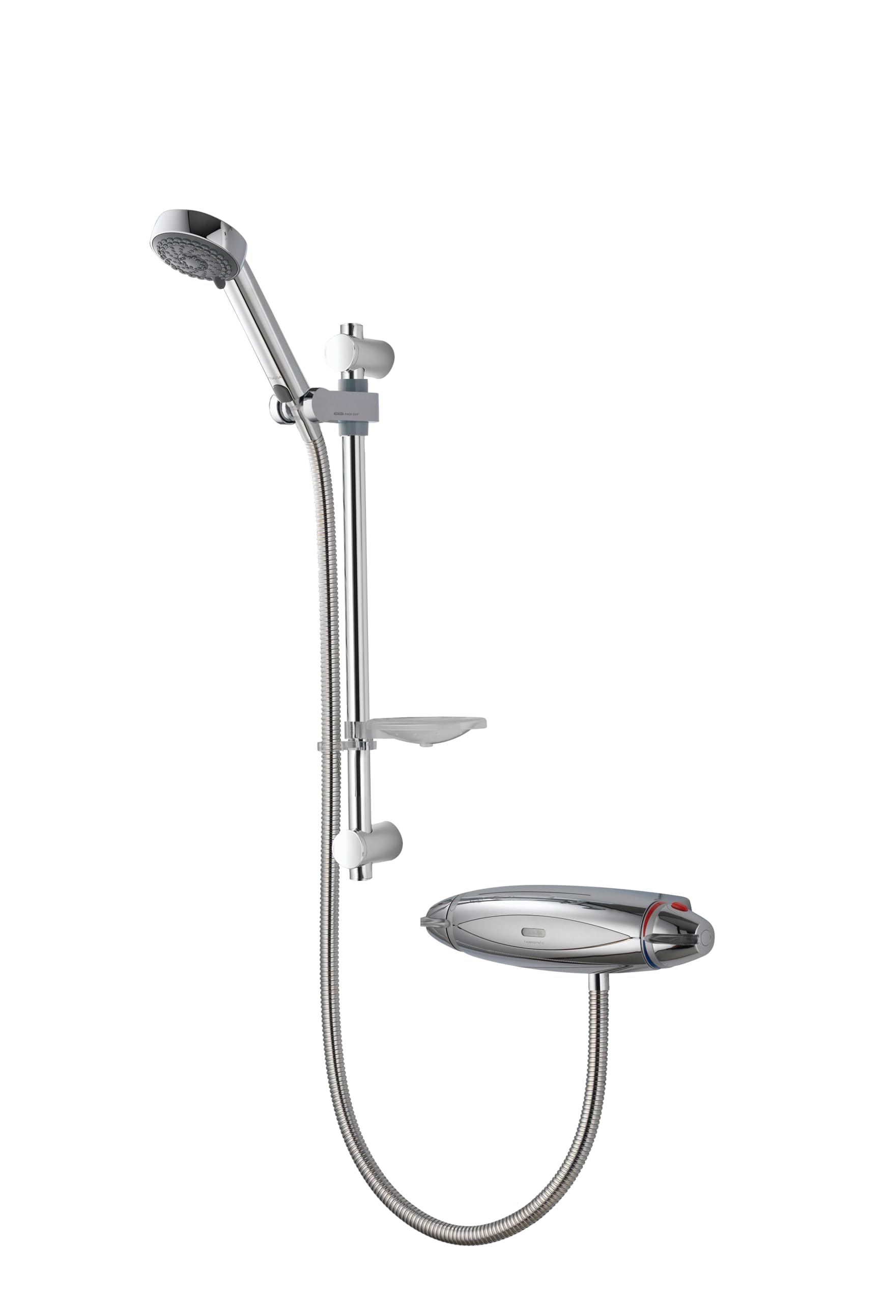 Aqualisa Colt001Ea Colt Exposed Thermostatic Mixer Shower With Adjustable Head Chrome from B&Q
