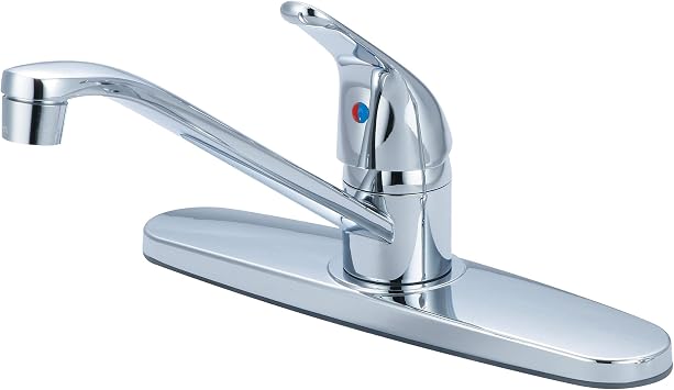 Olympia K-4160H Elite Single Handle Kitchen Faucet Chrome