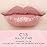 CATKIN Tinted Lip Balm Glitter Lip Stain Ultra Hydrating Lip Moistrurizer Lip Care with Vitamin E Nourishing For Cracked & Dry Lips 0.12 oz C13 Sea of stars - Champagne