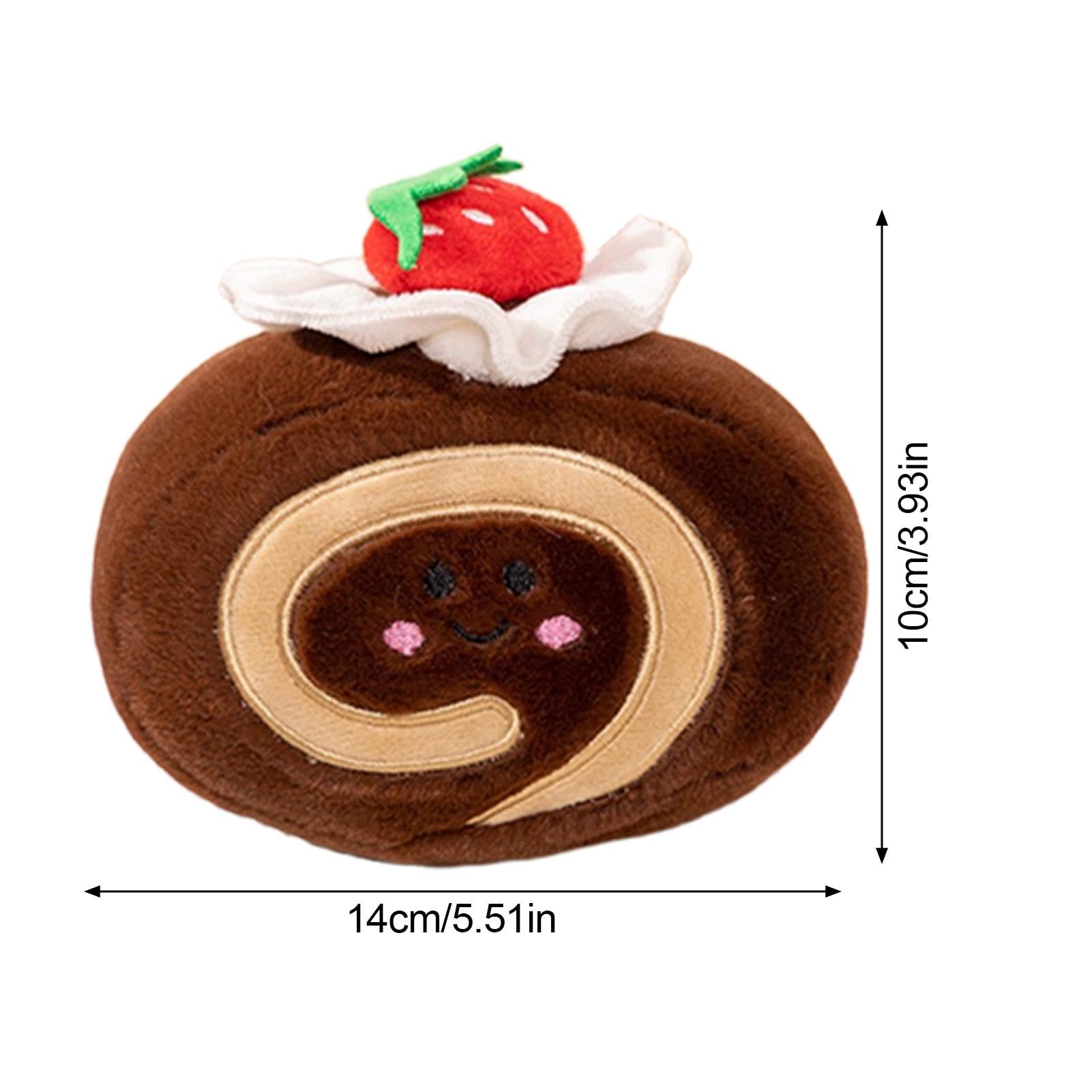 Amazon.co.jp: ケーキロールぬいぐるみ、ケーキぬいぐるみ
