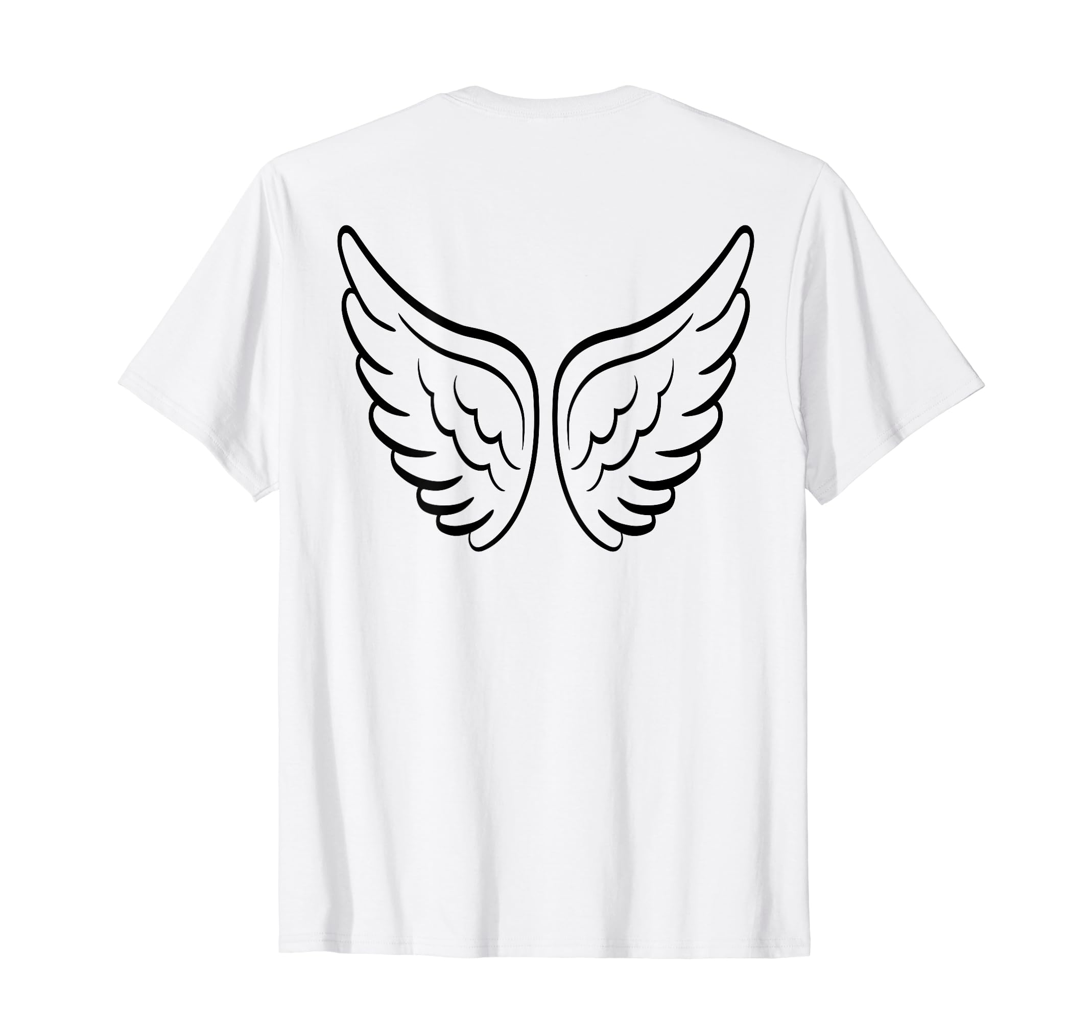 Amazon | 背中に翼のある天使の羽、天使 Tシャツ | Tシャツ