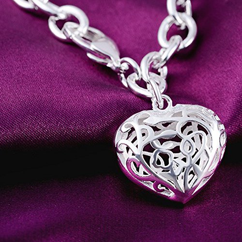 Generisch Pulsera de amistad negra, anillo de la amistad, piedra de oro, pulsera de oro rosa, pulsera para hija, llavero personalizado, pulsera de oro para mamá, aguamarina, M, Pulsera de plata para