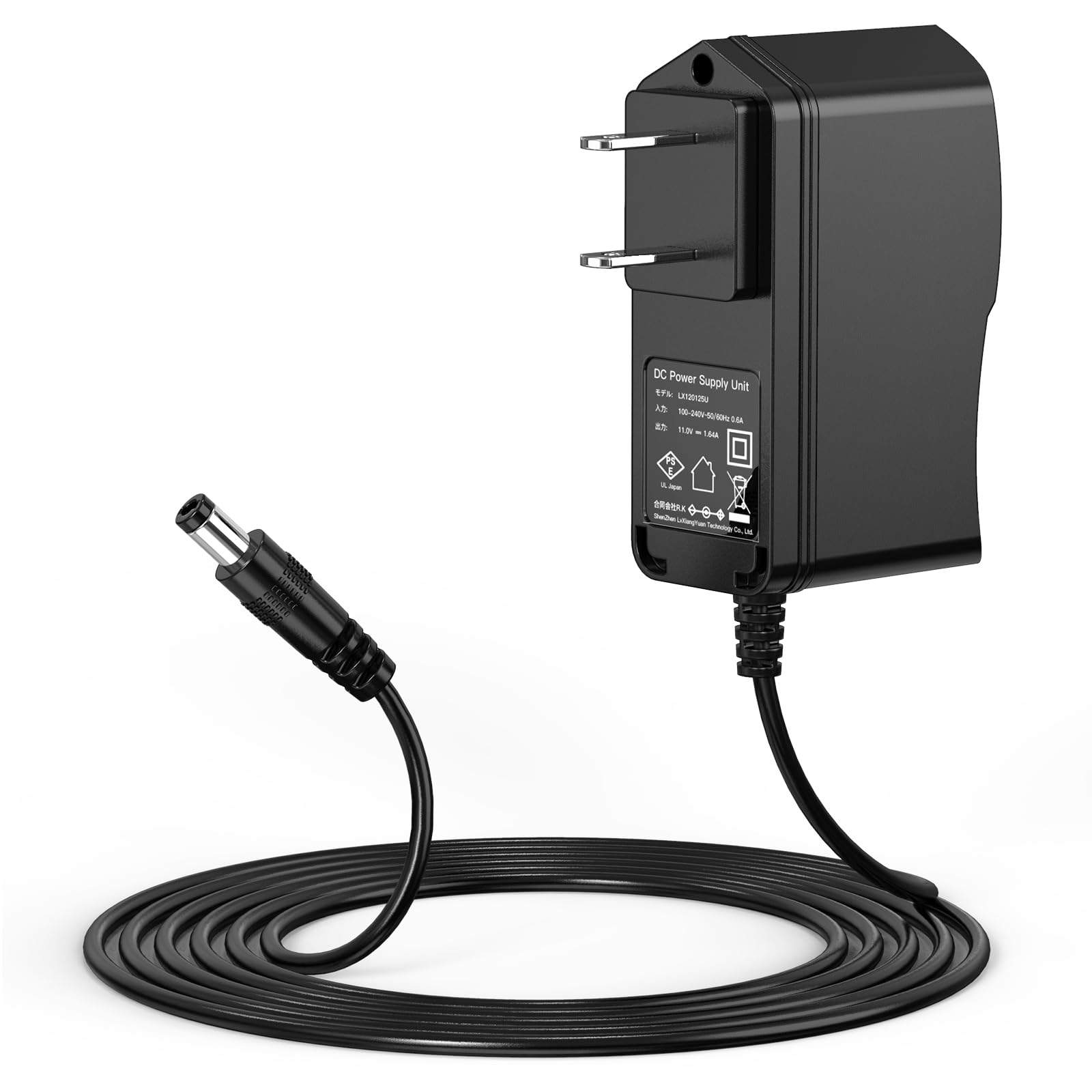 AC1116J用 キングジム対応 テプラpro用 ACアダプター 充電器 KING JIM対応 ラベルライター SR910 SR900 SR720 SR670 SR600 SR550 SR520 SR520X SR3700P SR5500P対応 電源 11V DC 5.5mm x 1.0mm tepra pro mark用