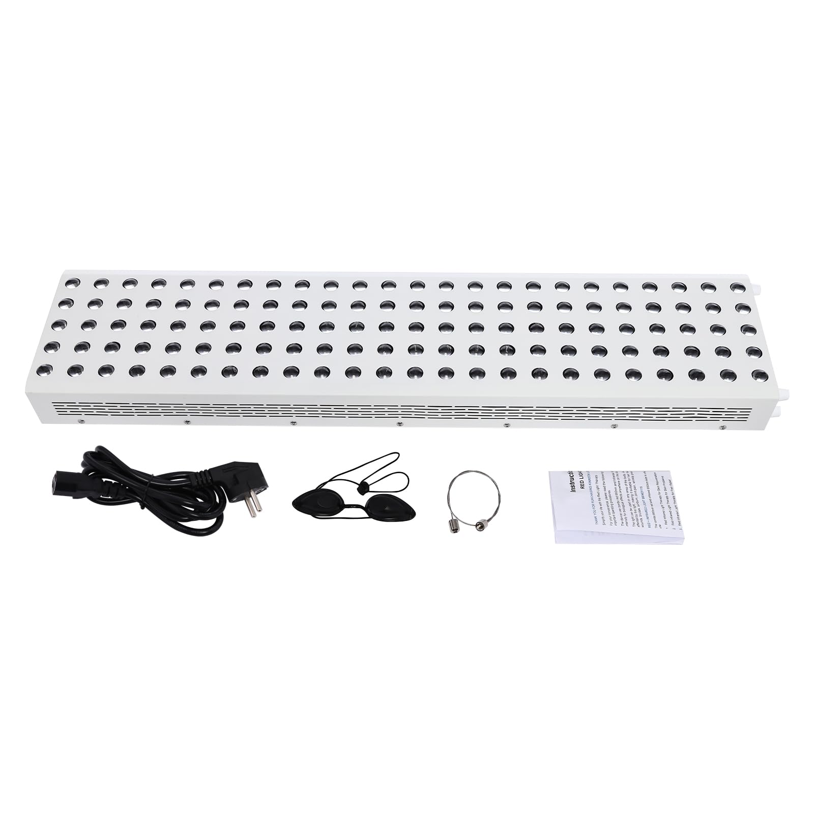 Czerwone światło bliskiej podczerwieni, Dual-Chip, czerwone światło LED do szpitali, salonów piękności, salonów jogi, studia fitness, białe, 27,5 x 12,5 x 97,5 cm, 660 nm 850 nm