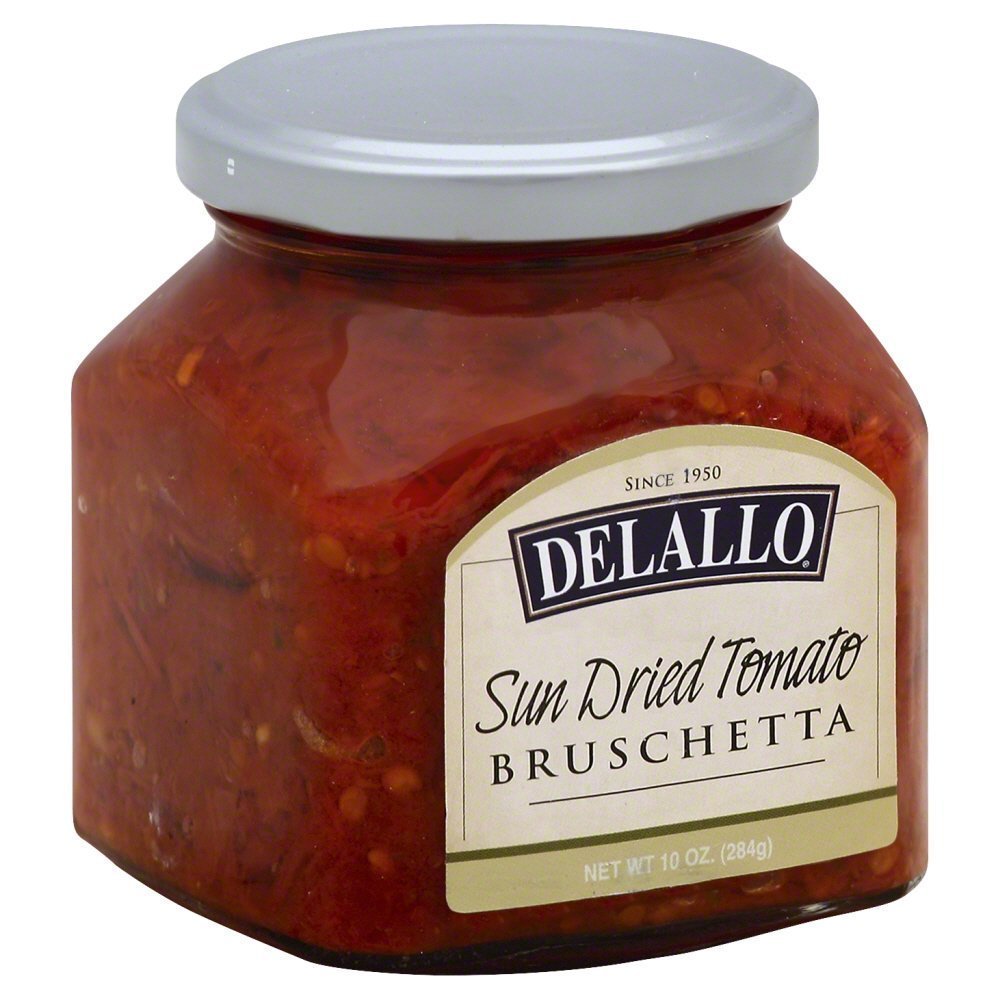 DeLallo Sun Dried Tomato Bruschetta 10.0 OZ (Pack of 2
