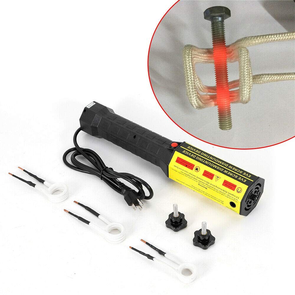 Kit de Chauffage par Induction par Induction Magnétique, 1200W Appareil de Chauffage par Induction Magnétique Portatif Outil de Chauffage Automobile sans Flamme