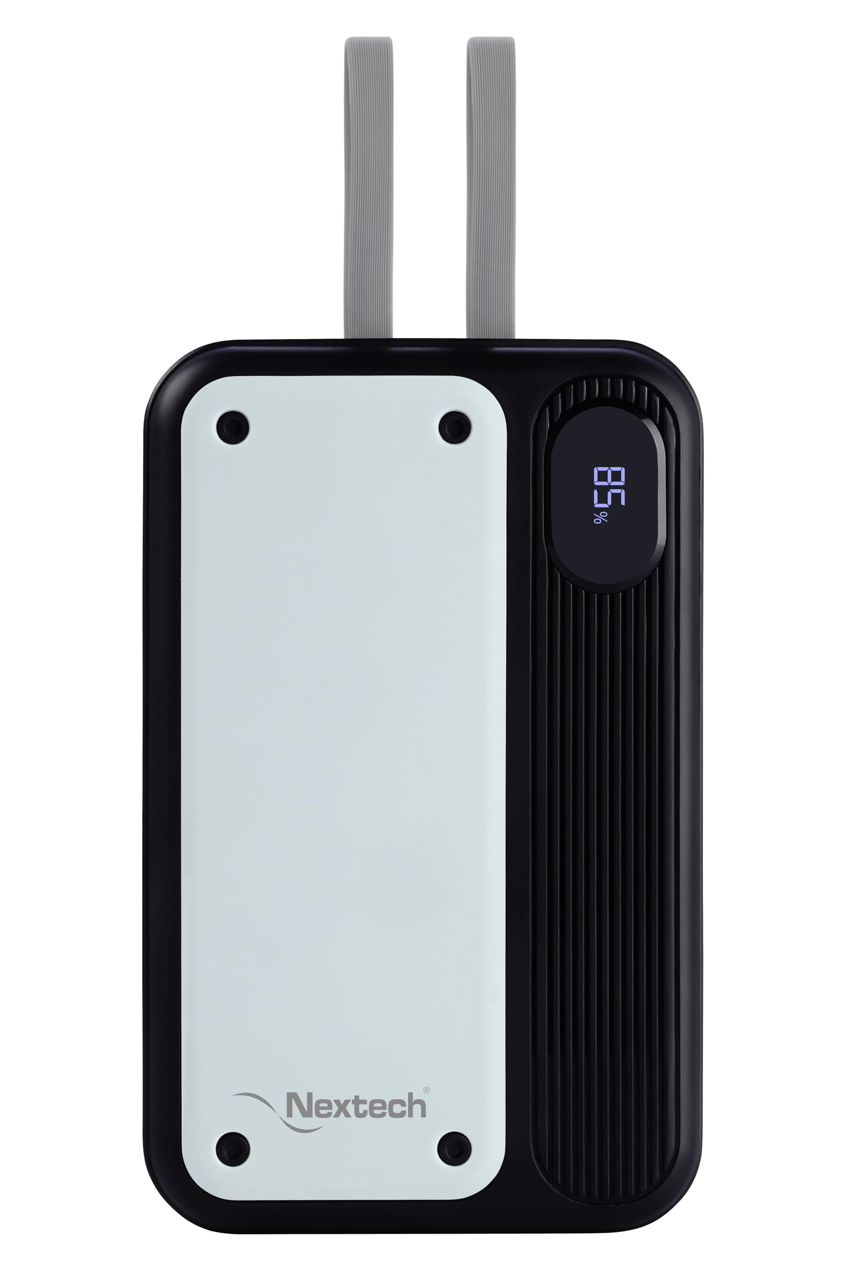 Pocket Rocket PDQC 22.5W | 10,000mAh Pocket-Size Power Bank | Type-C & iPhone Fixed Cable | Built-in Type-C PD & QC 3.0 USB Port | Compatible with Smartphones | Fast Charging | Grey-image-34