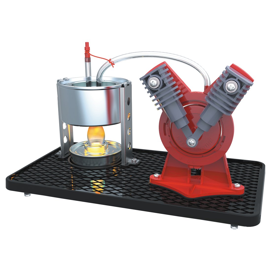 Batop Moteur à Vapeur Modélisme Stirling Machine en Kit Jouet Éducatif