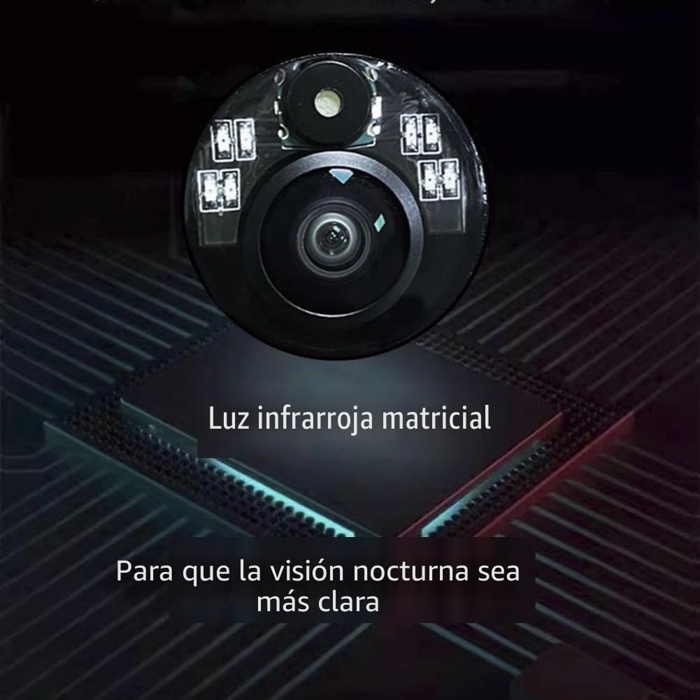 Cámara de pesca subacuática eficiente con una visión amplia de 220 grados (50 m)