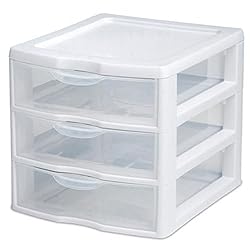 Sterilite 20738006 Art Furniture and Storage, White - 2 Pack