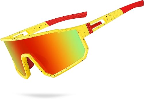 MVPTGRS Gafas de sol de béisbol juveniles para niños y niñas de 8 a 14 años TR90 con marco para niños, gafas de sol deportivas para sóftbol,