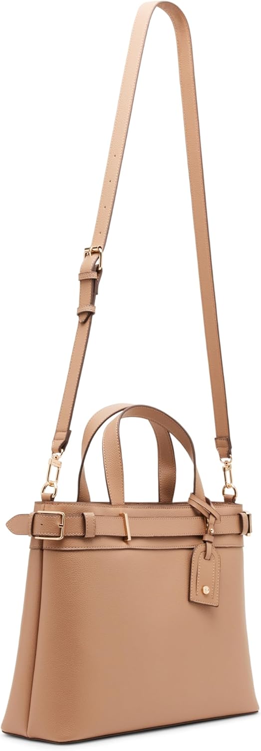 Anne Klein womens Anne Klein Belted Convertible Large Satchel Bag - Image 5
