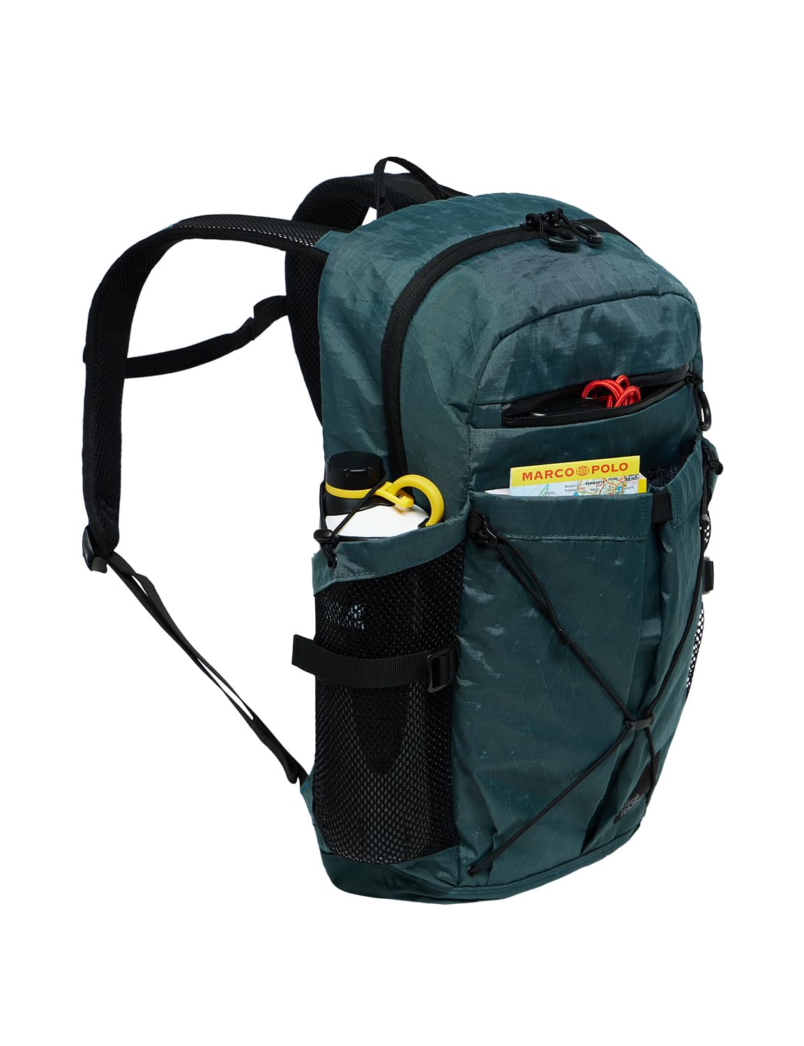 Jack Wolfskin Plecak turystyczny Wandermood Pack 20, zielony łupek, rozmiar standardowy