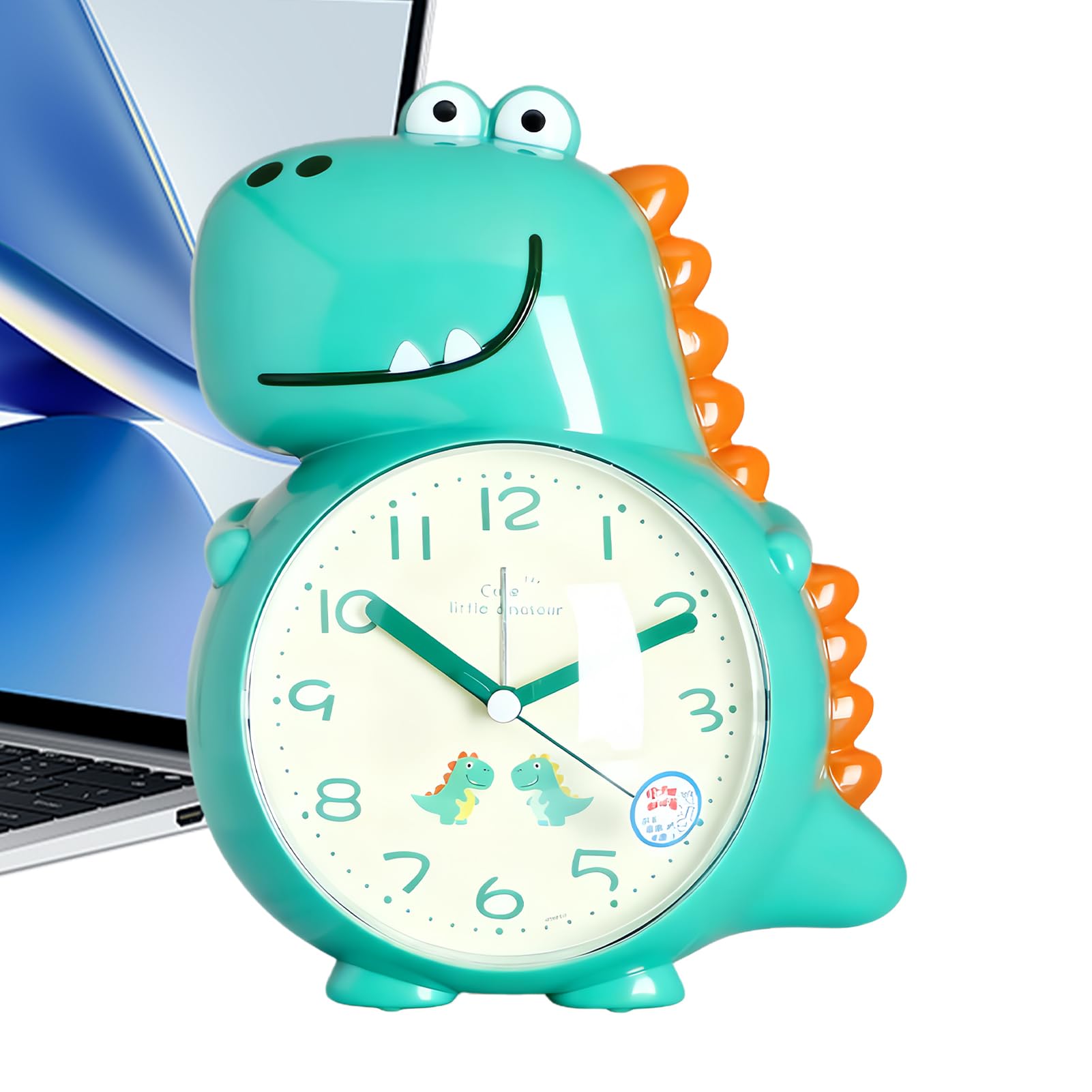Reloj despertador para niños sin cables molestos con altavoz y animales