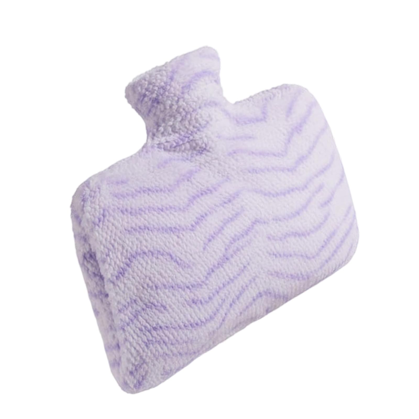 Bolsa de agua caliente, cubierta de felpa, sello a prueba de fugas, botella caliente, herramienta de calentamiento de cama de mano para clima frío, equipo al aire libre, botella caliente a prueba de