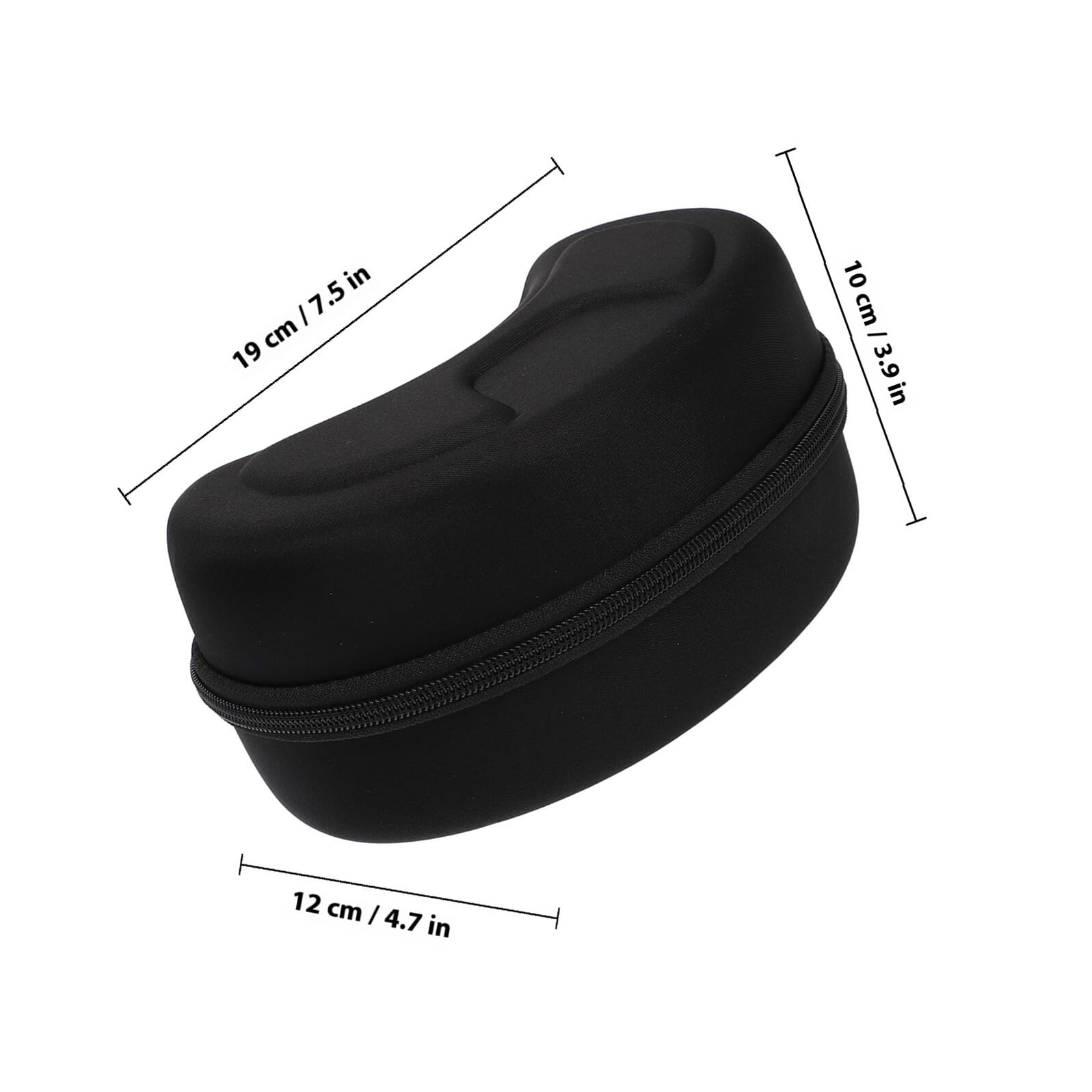 Gatuida 1 Custodia per Occhiali Portatile con Cerniera Astuccio per Sole e Goggles Protezione Design Versatile e Resistente per Viaggi e Quotidianità