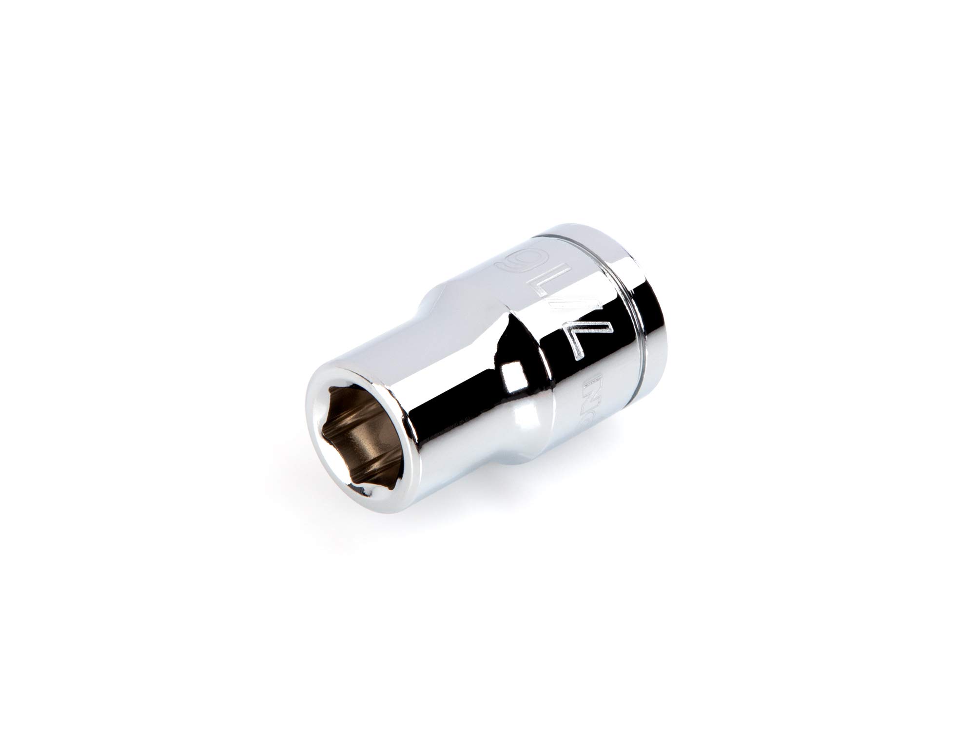 TEKTON 1/2 Inch Drive x 7/16 Inch 6-Point Socket | SHD22011 | Shallow