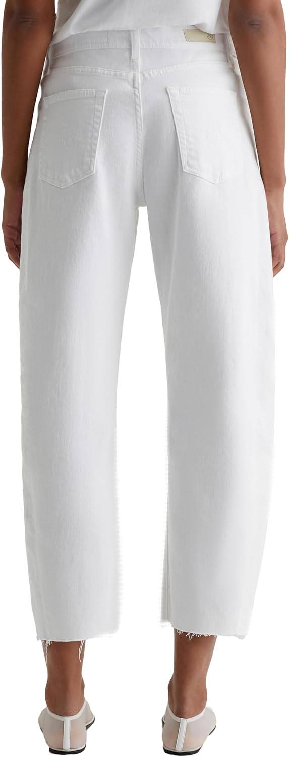 AG Womens Hattie High Rise Crop Barrel - Image 7