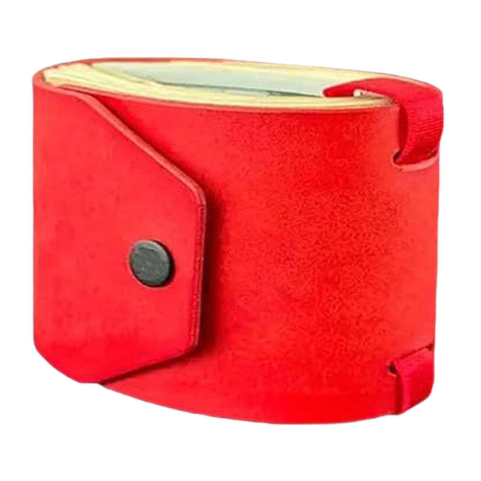 merishopp Cash Wrap Wallet with Clasp Pouch Organizer for Holiday Business Travel Red| Clothing Shoes & Accessories|Womens Accessories|Wallets-picture-3