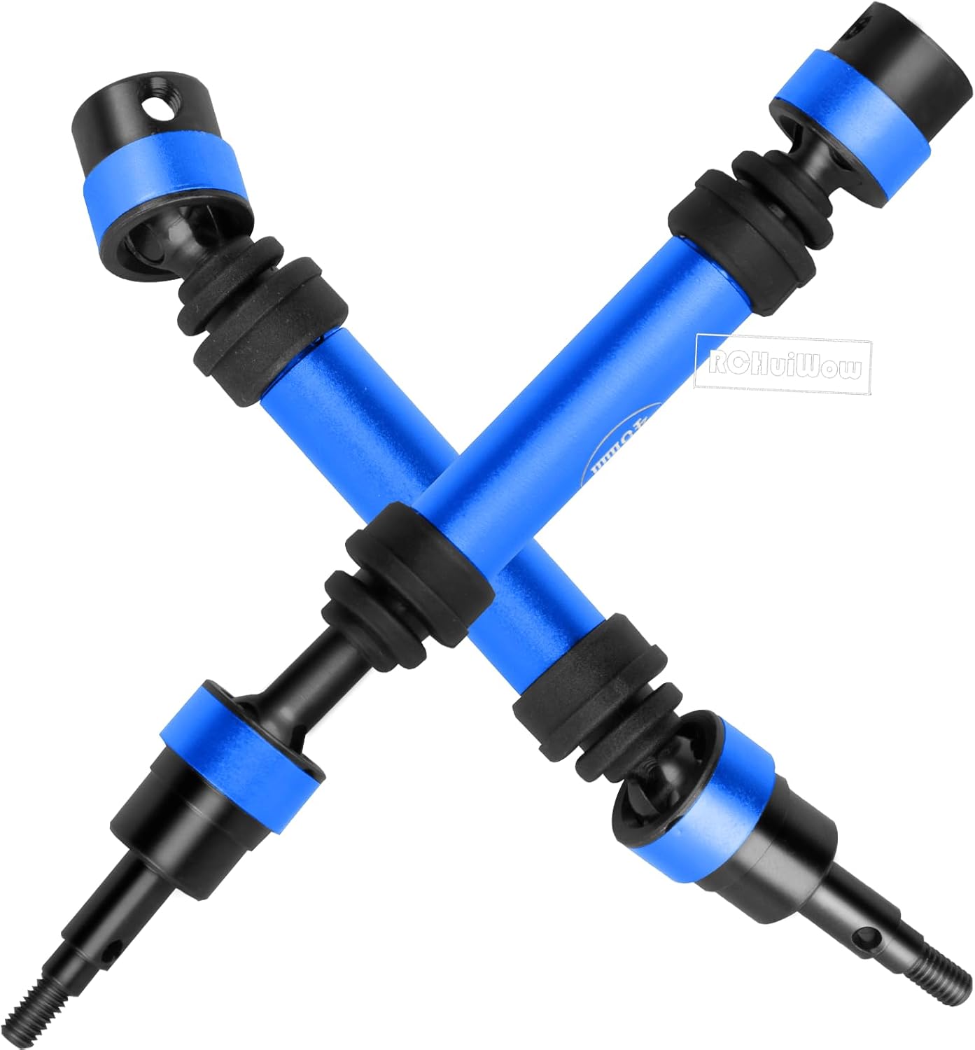RC Driveshafts Axles Upgrades Part for 1/10 Gorgon 2WD RTR Brushed Monster Truck(ARA3230T1),Front Rear Metal Drive Shafts CVD,Navy Blue