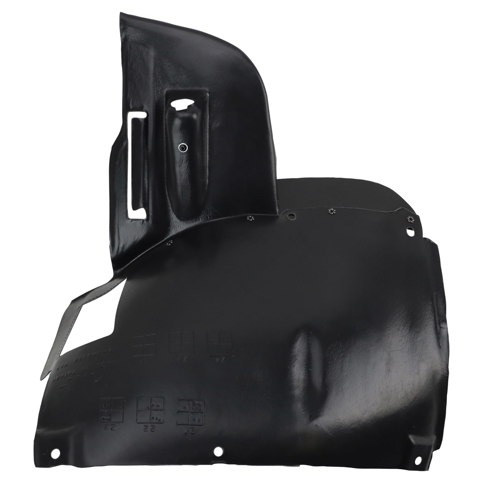 TRQ Passenger Side Lower Engine Splash Shield Compatible with 2001-2003 BMW 525i 530i 540i BM1228104