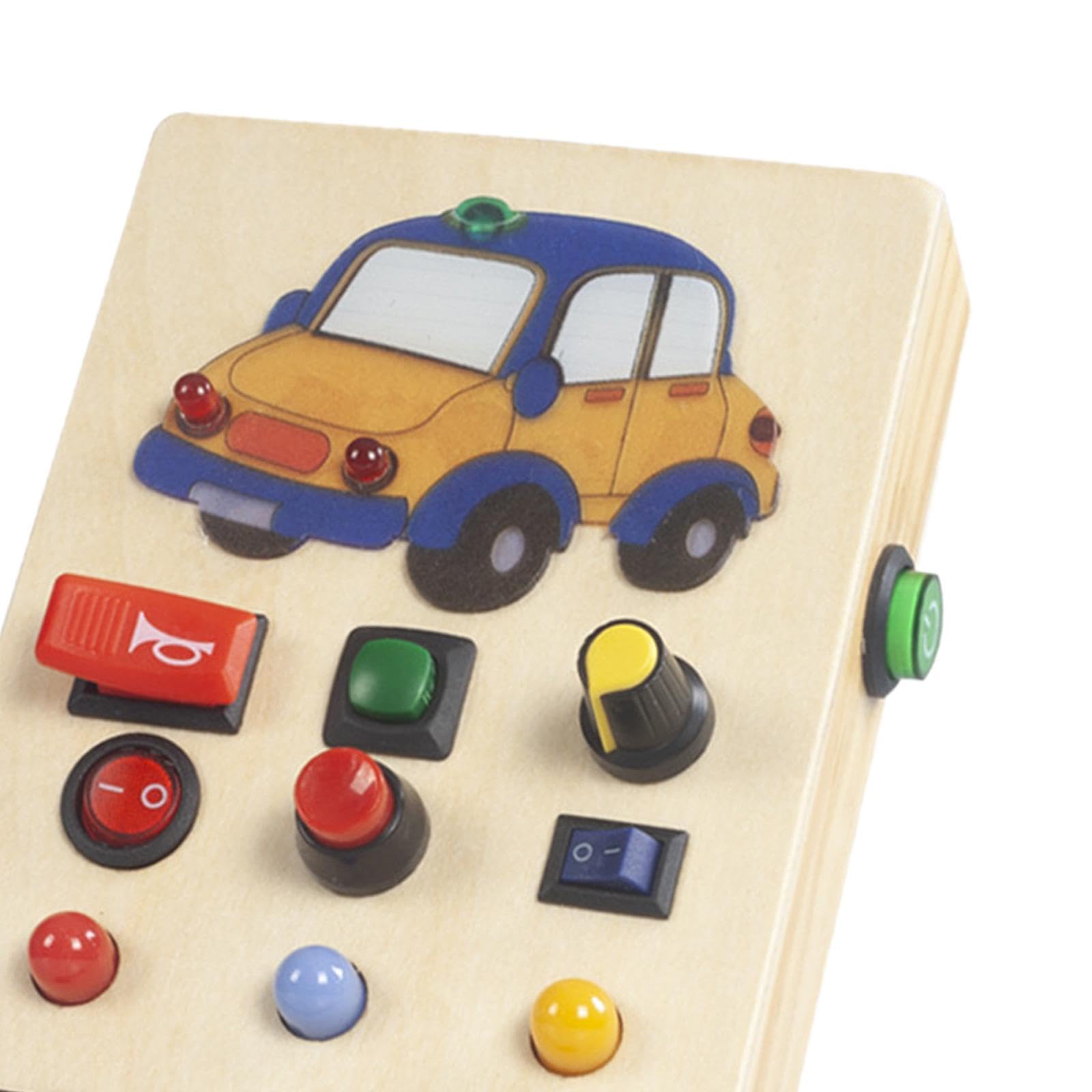 Tavola delle attività, Abilità Motorie Fini, Gioco da Interno, Giocattolo per Bambine, Tavola delle attività Sensoriali, età 3+, Macchina