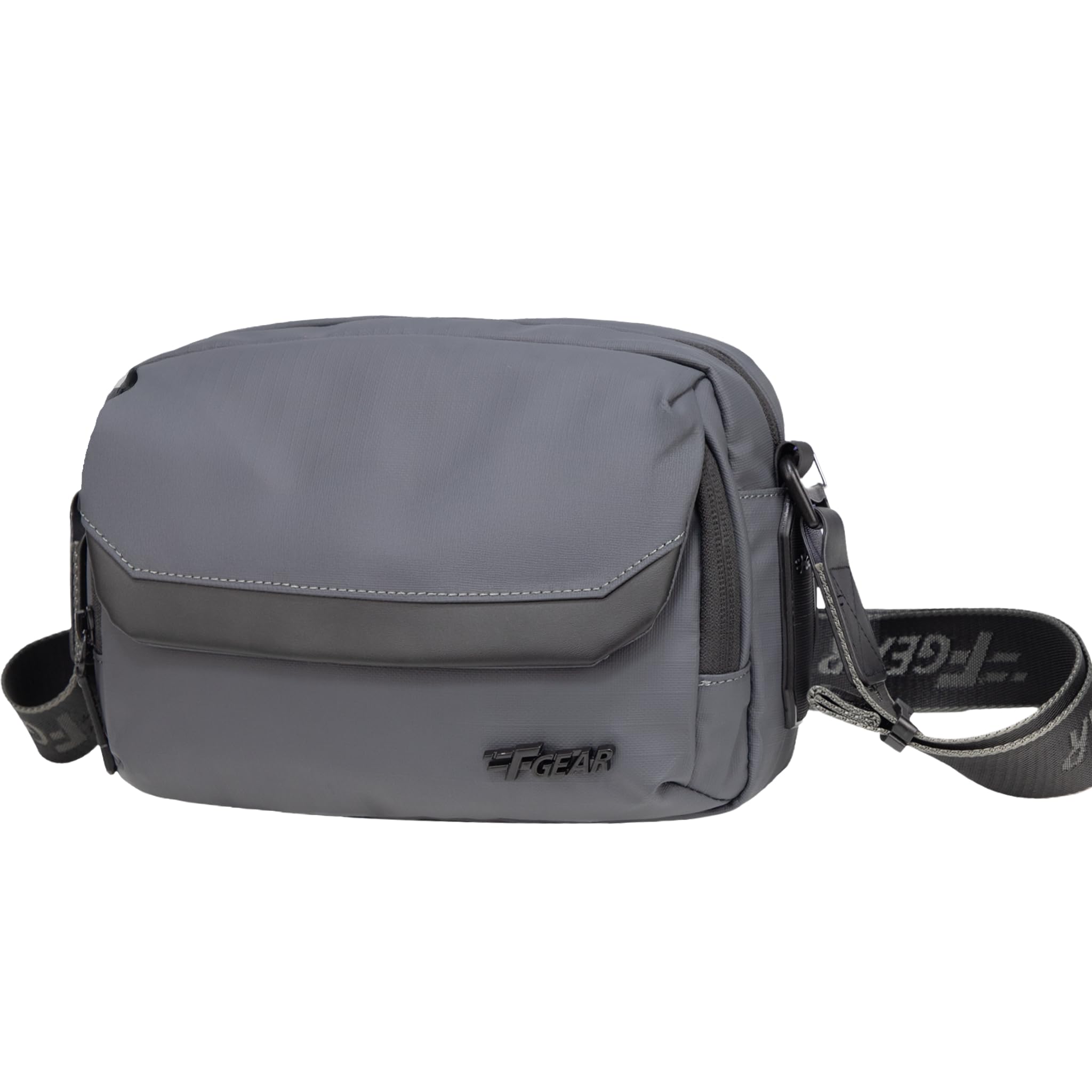 Girona Grey Soft Tablet Crossbody Sling Bag|Premium Finish with Tablet Sleeve|Stylish, Compact Everyday Sling Bag for Travel, Work & Commute|1 Compartment & 2 Pockets|Back Hidden Pocket-image-17