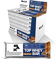 Max Titanium Top Whey Bar 12 Unidades De 41G (Doce De Leite)