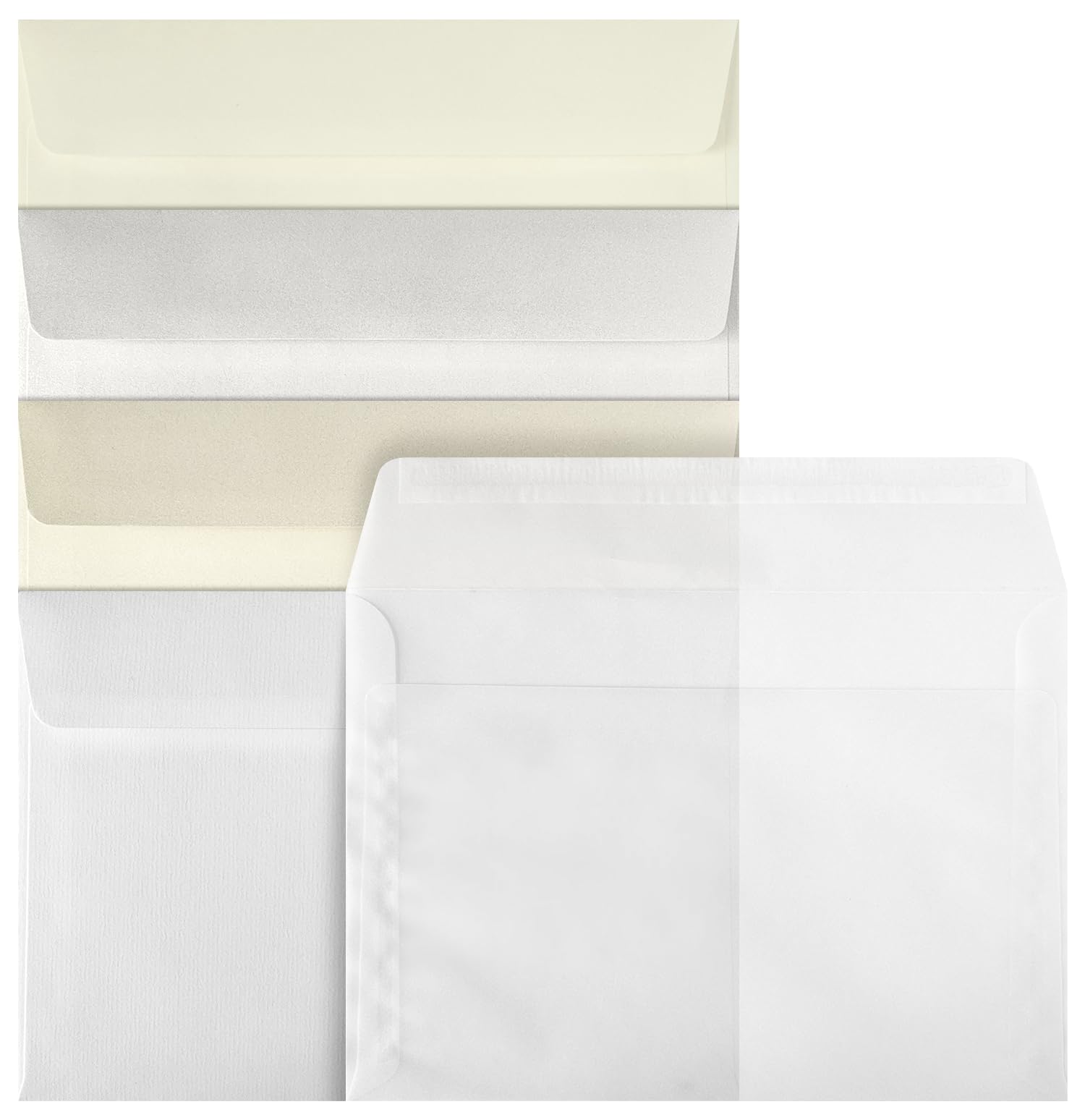 Netuno 20 Large Coloured envelopes Festive Mix C5 162 x 229 mm 6.4 x 9 in Large Colourful envelopes Envelope Set for A5 Letters Wedding Invitations Greeting Cards documents Postcards — image 1